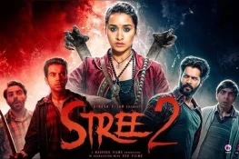 استری 2 تاریخ رقم کرتے ہوئے بھارت کی 10 بڑی فلموں میں شامل