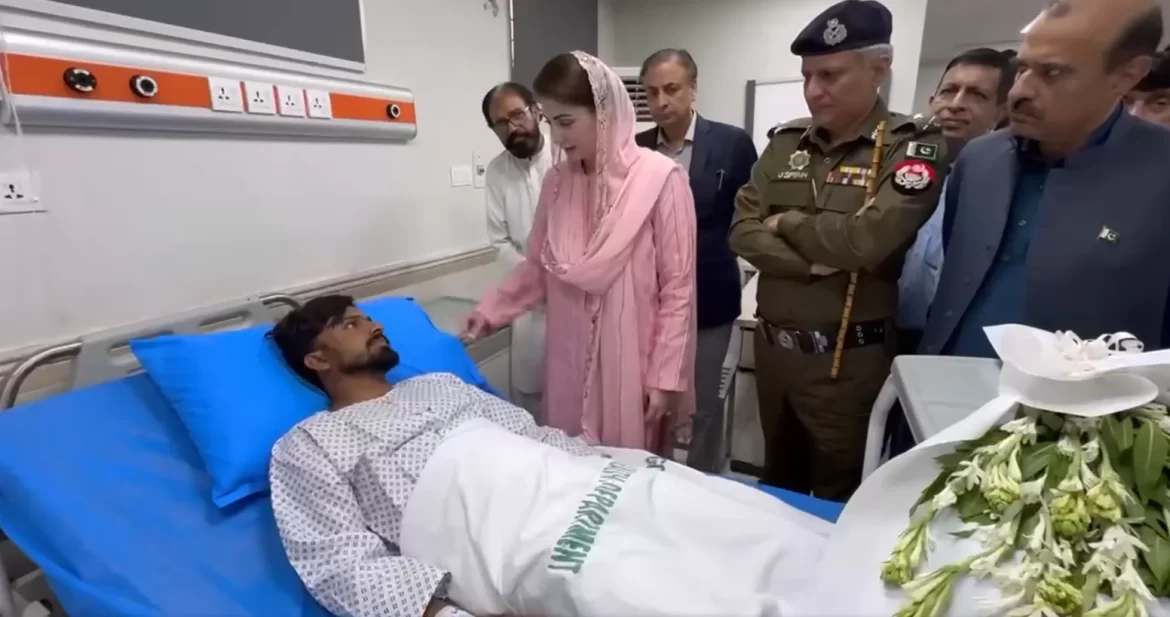 maryamnawaz وزیر اعلیٰ پنجاب مریم نواز پولیس کا حوصلہ بڑھانے کےلئے رحیم یار خان پہنچ گئیں