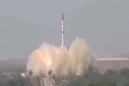 پاکستان کا بیلسٹک میزائل شاہین ٹو کا کامیاب تجربہ