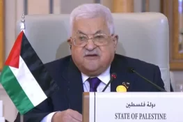 فلسطینی صدر کا فلسطینی قیادت کے ساتھ غزہ پٹی جانے کا اعلان