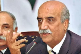 اختر مینگل کا استعفی اپنی سیاست کو بچانے کے لیے ہے، خورشید شاہ