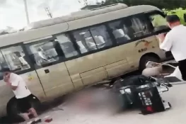 چین: اسکول کے بچوں کو بس نے کچل دیا، 11 طلبا ہلاک