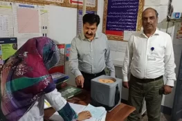 ڈپٹی کمشنر گجرات صفدر حسین ورک کا بنیادی مرکز صحت دلاور پور کا دورہ