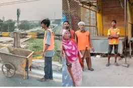 اسسٹنٹ کمشنر ایچ آر حبیبہ بلال کا گجرات کے مختلف علاقوں کا دورہ، صفائی اور نکاسی کا جائزہ