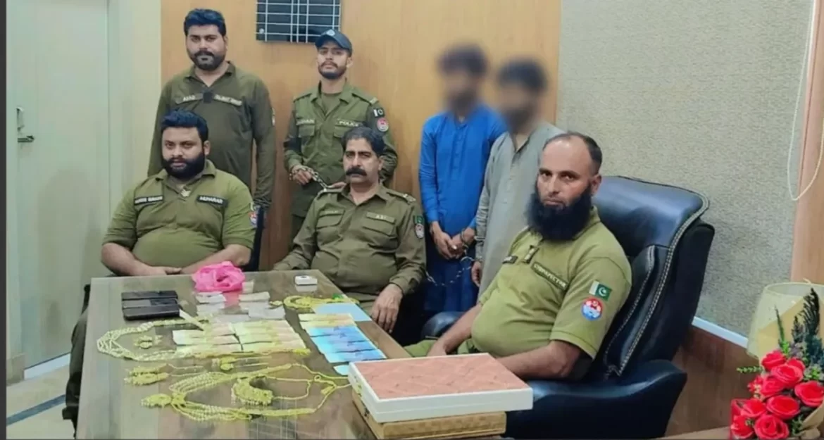 تھانہ بی ڈویژن پولیس نے 2 رکنی ”آلو گینگ“ گرفتار کرلیا