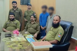 تھانہ بی ڈویژن پولیس نے 2 رکنی ”آلو گینگ“ گرفتار کرلیا