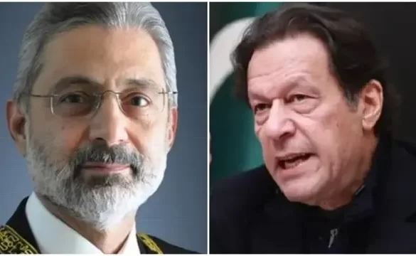 قاضی فائز عیسیٰ میرے اور پی ٹی آئی سے متعلق کیس کی سماعت نہ کریں، عمران خان