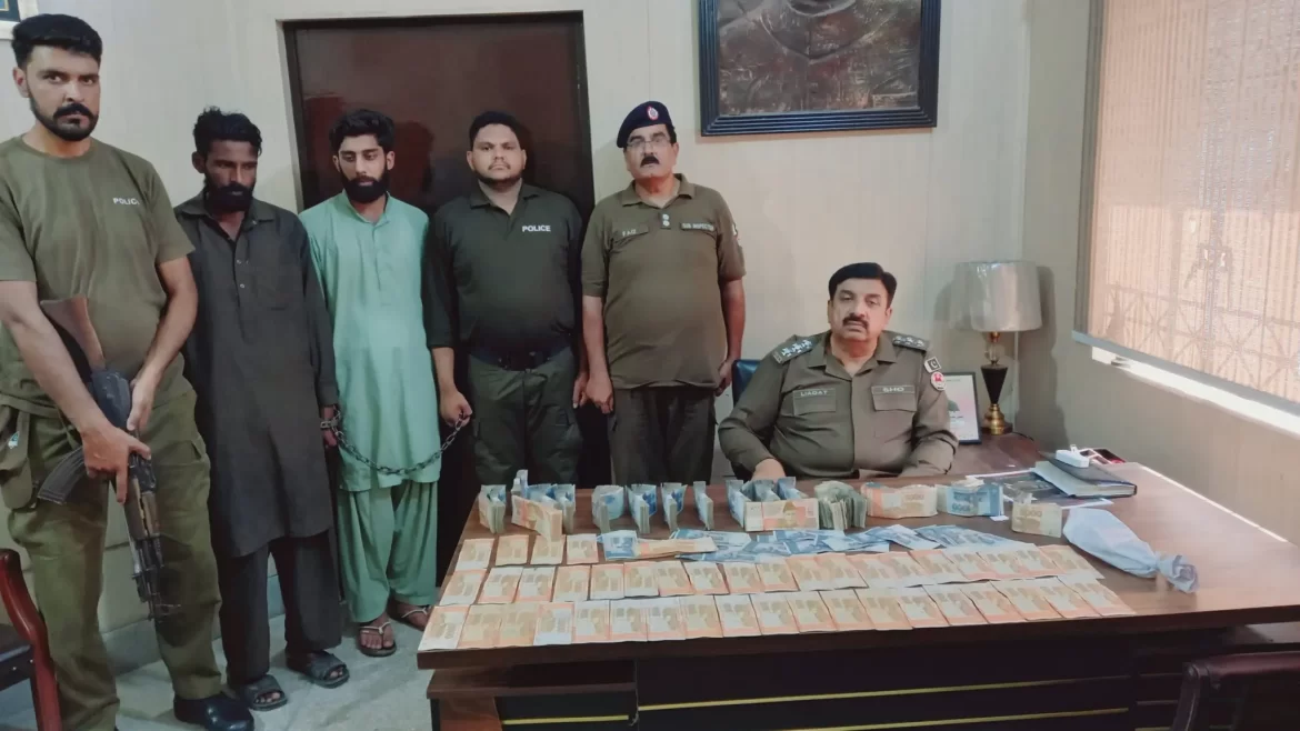 کھاریاں، ڈکیت گینگ گرفتار، 1 کروڑ سے زائد نقدی و مال مسروقہ برآمد