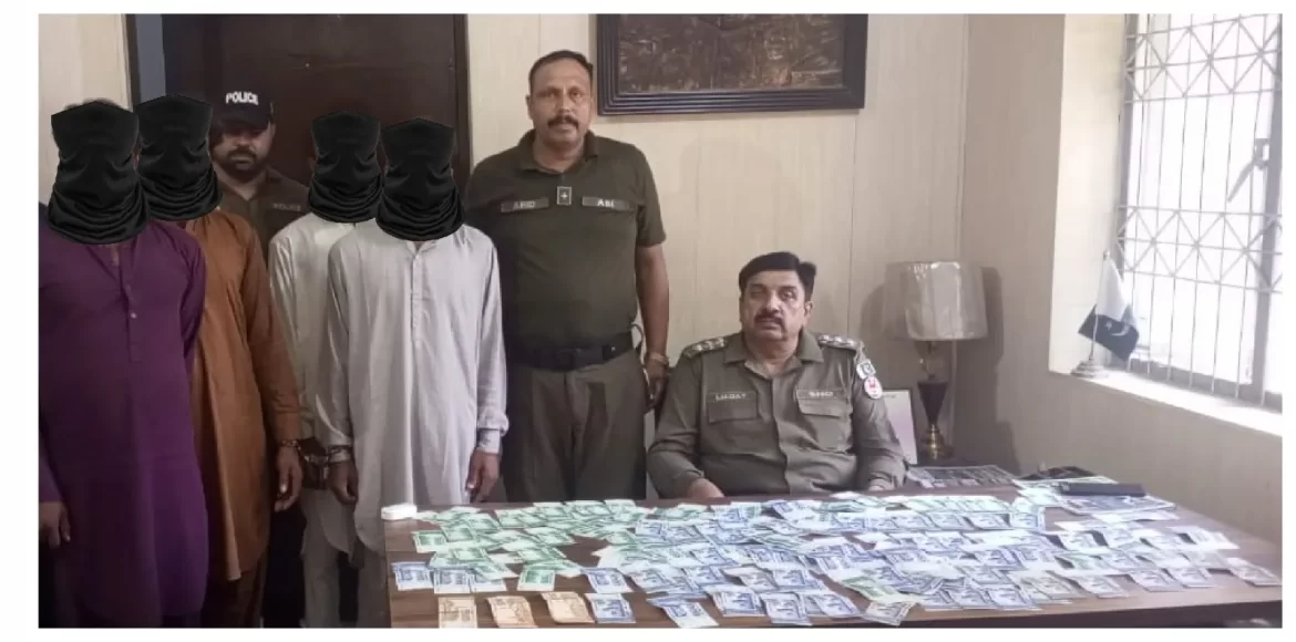 پولیس تھانہ صدرکھاریاں نے 4 رکنی مویشی چور گینگ گرفتار کرلیا