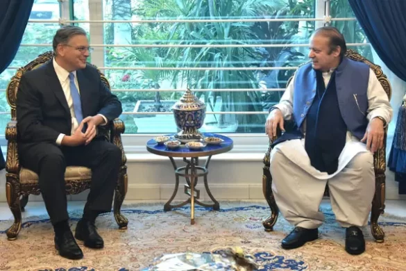 امریکی سفیر ڈونلڈ بلوم کی نواز شریف اور مریم نواز سے ملاقات