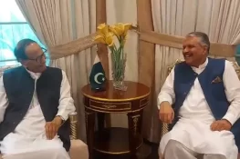 چوہدری شجاعت سے اعجاز الحق کی ملاقات، ملکی سیاسی صورت حال پر تبادلہ خیال