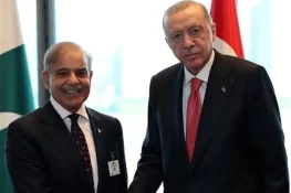 وزیر اعظم شہباز شریف کی ترکیہ کے صدر رجب طیب اردوان سے ملاقات