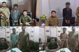 سرائے عالمگیر سرکل پولیس کا ناجائز اسلحہ برداروں کے خلاف آپریشن