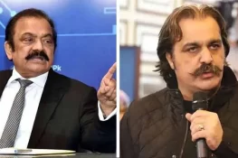 علی امین گنڈاپور ’ڈرامہ‘ ہے اور پی ٹی آئی اس ’ڈرامے‘ پر لگی ہوئی تھی، رانا ثناءاللہ