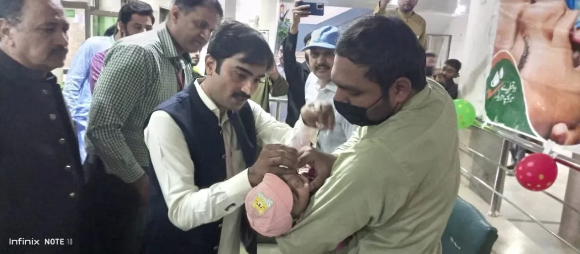 اے سی سرائے عالمگیر کا منڈی بھلوال میں پولیو مہم کا جائزہ