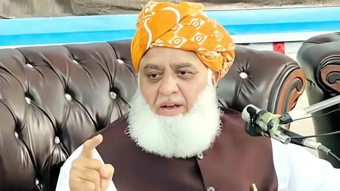 حکومت آئینی ترامیم کیلئے ہماری تجاویز قبول کرے، مولانا فضل الرحمان