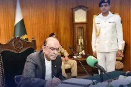 صدر آصف زرداری نے 26 ویں آئینی ترمیم پر دستخط کر دیئے