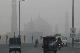 حکومت پنجاب نے اسموگ کو آفت قرار دیدیا