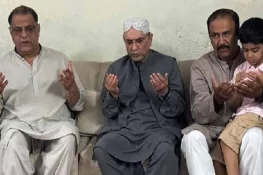 صدر مملکت کی شہید لیفٹیننٹ کرنل محمد علی کے گھر آمد، فاتحہ خوانی اور اظہار تعزیت