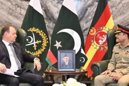 آرمی چیف سے بیلاروس کے وزیراعظم کی ملاقات، دوطرفہ امور پر تبادلہ خیال