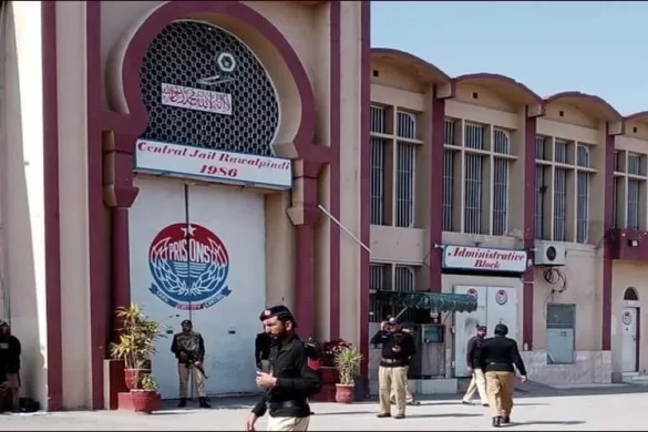 اڈیالہ جیل میں قیدیوں سے ملاقاتوں پر پابندی میں مزید توسیع