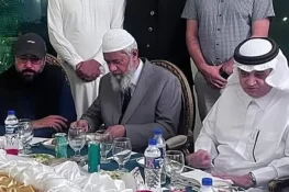 وفاقی وزیر چوہدری سالک حسین کی ڈاکٹر ذاکر نائیک سے ملاقات