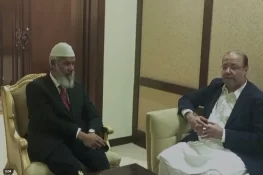 چوہدری شافع حسین کی معروف مذہبی سکالر ڈاکٹر ذاکر نائیک سے ملاقات