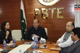 صوبائی وزیر صنعت و تجارت کا پنجاب بورڈ آف ٹیکنیکل ایجوکیشن کا دورہ