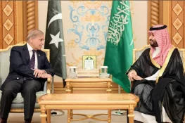 وزیراعظم کی سعودی ولی عہد سے ملاقات، تجارتی تعاون بڑھانے پر اتفاق