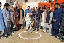 رضیہ خورشید ڈائگناسٹک سینٹر و میڈیکل لیب کی سنگ بنیاد کی تقریب کا انعقاد