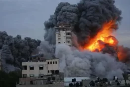 غزہ پر اسرائیلی بمباری میں مزید 38 فلسطینی شہید