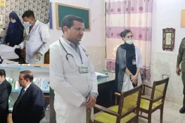 ڈی سی گجرات کا بنیادی مرکز صحت چیچیاں شمس کا دورہ