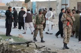 ایف سی کی گاڑی پر دہشتگردوں کی فائرنگ، 2 سپاہی شہید