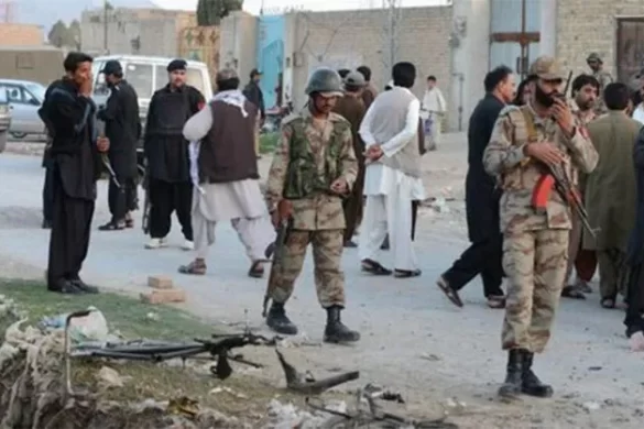 ایف سی کی گاڑی پر دہشتگردوں کی فائرنگ، 2 سپاہی شہید