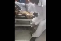 سائیکل کے پمپ سے مریض کو آکسیجن دینے کی ویڈیو وائرل