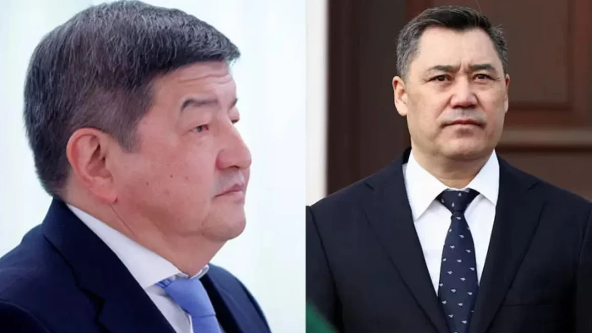 کرغزستان کے صدر نے وزیراعظم کو برطرف کر دیا