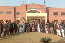 گجرات، ضلع بھر کے صحافیوں کا ڈی پی او آفس میں اکٹھ