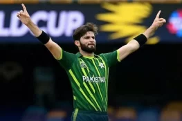 شاہین آفریدی 58 میچز میں 117 وکٹیں حاصل کرنیوالے پہلے فاسٹ باؤلر بن گئے