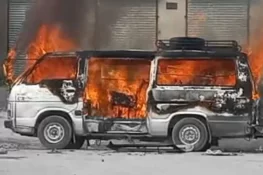 وین میں آگ لگنے سے 12 افراد جھلس گئے