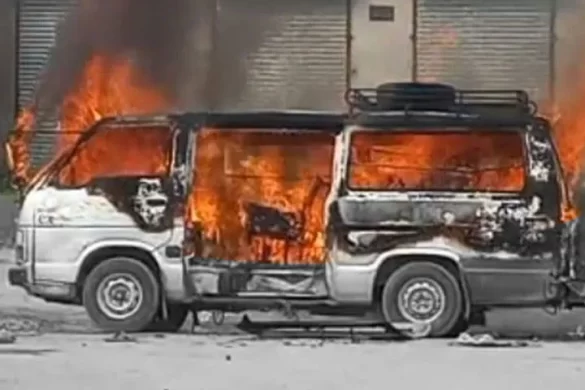 وین میں آگ لگنے سے 12 افراد جھلس گئے