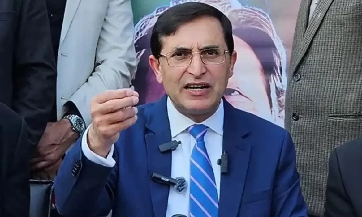 عمران خان ہی ہماری پارٹی کا نشان ہیں، بیرسٹر گوہر