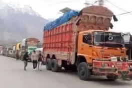 کرم سے بگن جانیوالے قافلے پر راکٹ حملہ، گاڑیاں واپس روانہ