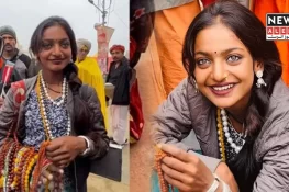 کمبھ میلے میں ہار بیچنے والی مونالیزا سوشل میڈیا پر وائرل