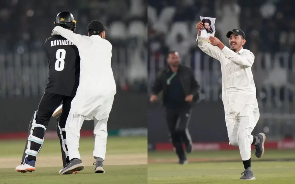 چیمپیئنز ٹرافی میں میدان میں گھسنے والے تماشائی پر مقدمہ درج