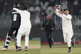 چیمپیئنز ٹرافی میں میدان میں گھسنے والے تماشائی پر مقدمہ درج