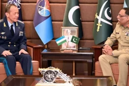 چیئرمین جوائنٹ چیفس آف سٹاف سے نائب وزیر دفاع ازبکستان کی ملاقات