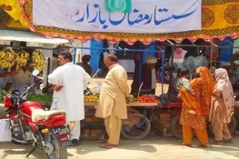 سرائے عالمگیر: اسسٹنٹ کمشنر کا رمضان بازار کا دورہ، اشیائے خور و نوش کے معیار