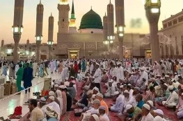 رمضان المبارک کا پہلا عشرہ: مسجد نبوی ﷺ میں ایک کروڑ نمازیوں کی آمد