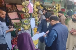ضلع بھر میں گرانفروشی کے خلاف سخت کریک ڈاؤن