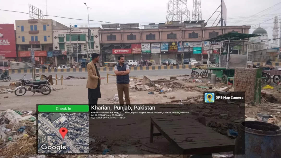 گجرات میں اسسٹنٹ کمشنرز کا صبح کے وقت صفائی مہم کا معائنہ، سڑکوں کی صورتحال کا جائزہ